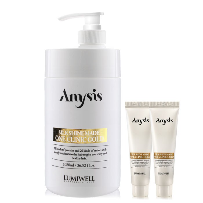 [루미웰] 애니시스 실크 샤인 메이드 원 클리닉 골드 1,080ml (30ml * 2개 증정)